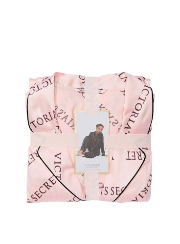 Сатинова піжама від Victoria's Secret - Pink Monogram