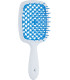 Расчёска для волос Janeke Superbrush Small - White Blue