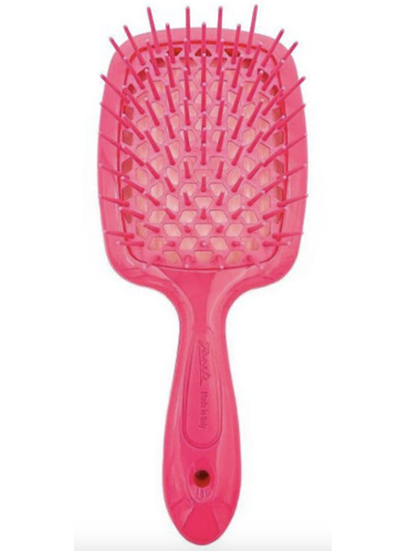 Гребінець для волосся Janeke Superbrush Small - Neon Pink