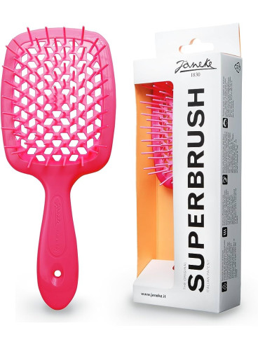 Расчёска для волос Janeke Superbrush - Hot Pink