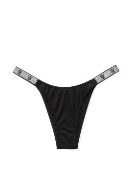 Докладніше про Трусики Brazilian із колекції Very Sexy від Victoria&#039;s Secret - Black Shine Strap