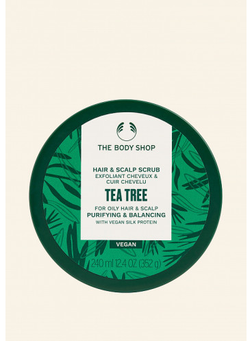 Скраб для волосся та шкіри голови "Чайне дерево" від The Body Shop