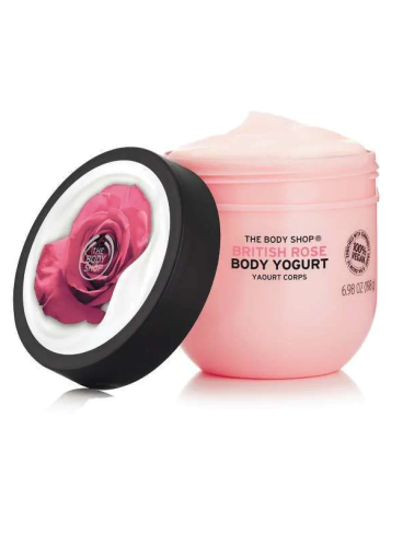 Йогурт для тела "Британская роза" от The Body Shop