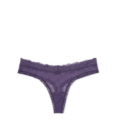 Кружевные трусики-стринги от Victoria's Secret - Valiant Purple
