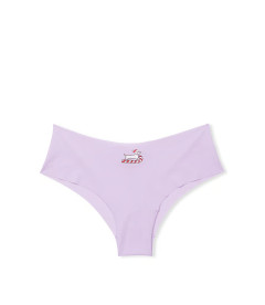Безшовні трусики-чікстер від Victoria's Secret PINK - Pastel Lilac Candy Cane Dog Graphic