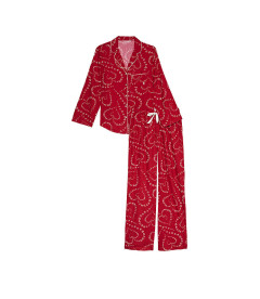 Фланелевая пижама от Victoria's Secret - Red Swirl Heart