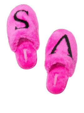 Фото М'які тапочки від Victoria's Secret - Fluo Pink