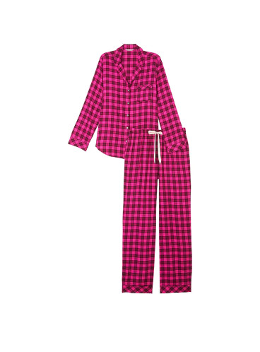 Фланелева піжама від Victoria's Secret -Pink Buffalo Plaid