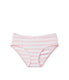 Рифленые трусики-бикини от Victoria's Secret - Purest Pink Stripes