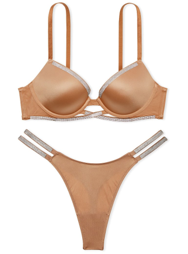 Комплект с Push-Up из серии Cradle от Victoria's Secret - Toffee