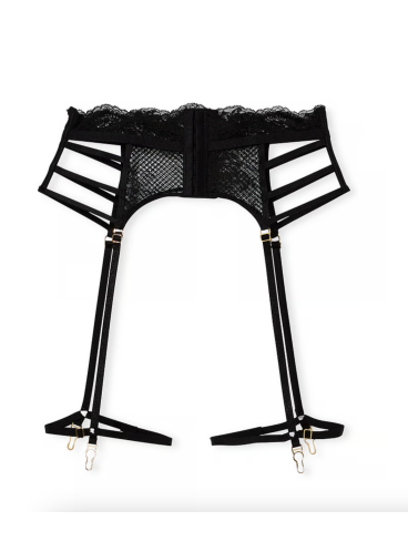 Пояс для панчох із підв'язками Strappy Garter Belt від Victoria's Secret - Black