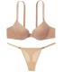 Комплект білизни Icon by Victoria's Secret Demi - Praline
