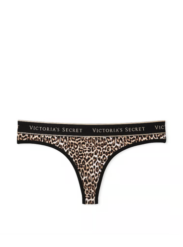 Трусики-стринги Victoria's Secret из коллекции Stretch Cotton - Camo Leopard