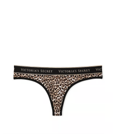 Трусики-стринги Victoria's Secret из коллекции Stretch Cotton - Camo Leopard