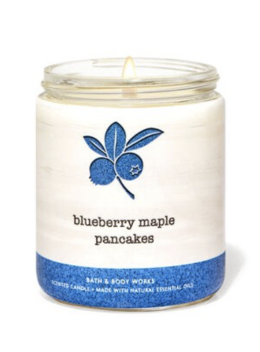 Свічка Blueberry Maple Pancakes від Bath and Body Works