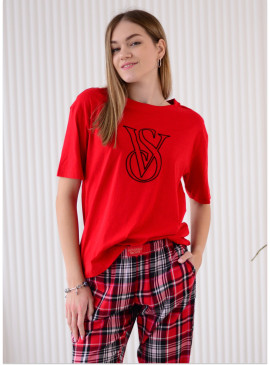 Докладніше про Фланелева піжама з футболкою Flannel Jogger Tee-jama від Victoria&#039;s Secret