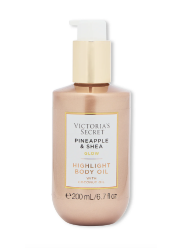 Олія-бронзатор для тіла Pineapple & Shea Glow Highlight Oil від Victoria's Secret