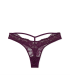 Трусики-стрінги Shine Strap Back Cutout від Victoria's Secret - Dark Violet