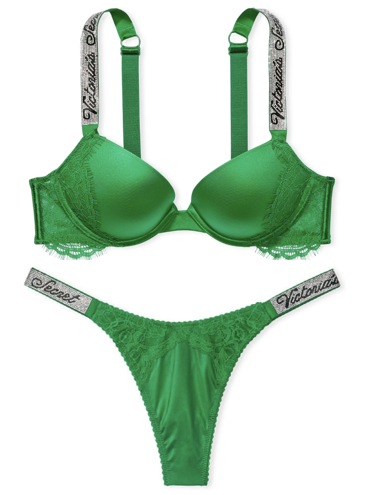 Victoria’s Secret (arlaine様) Купить Комплект с Push-Up Shine Strap из серии Very Sexy от
