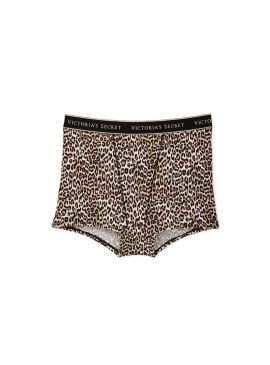 Фото Хлопковые трусики-шортики от Victoria's Secret - Natural Cheetah