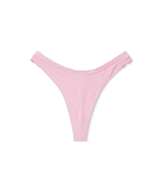 Трусики-стринги Seamless от Victoria's Secret PINK - Pink Bubble Lace Back