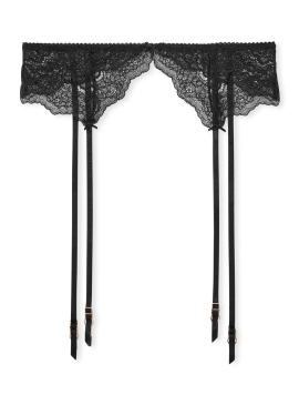Докладніше про Пояс для панчох Floral Lace від Victoria&#039;s Secret - Black