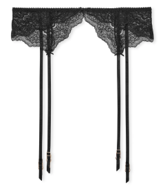 Пояс для панчох Floral Lace від Victoria's Secret - Black