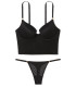 Комплект білизни Icon by Victoria's Secret Push-Up Corset - Black