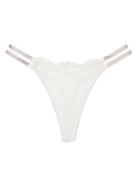 Докладніше про Трусики-стрінги Shine Strap від Victoria&#039;s Secret - Coconut White