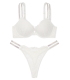 Мереживний комплект з Push-Up Shine Strap із серії Very Sexy від Victoria's Secret - Coconut White