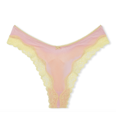 Трусики-стринги Tease High-Leg Scoop от Victoria's Secret - Pretty Blossom