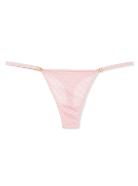 Докладніше про Мереживні трусики-стрінги з колекції Icon від Victoria&#039;s Secret - Pretty Blossom