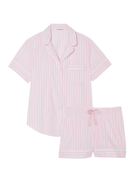 More about Пижамка с шортиками Victoria&#039;s Secret из серии Cotton Short - Stripe Narrow