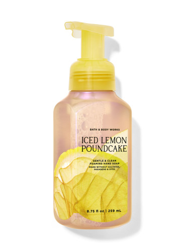 Пенящееся мыло для рук Bath and Body Works - Iced Lemon Pound Cake