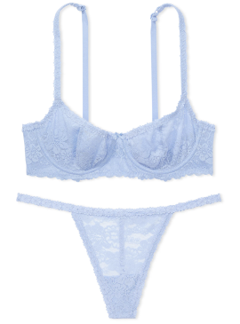 Фото Комплект білизни Wink Unlined Balconette від Victoria's Secret PINK - Harbor Blue