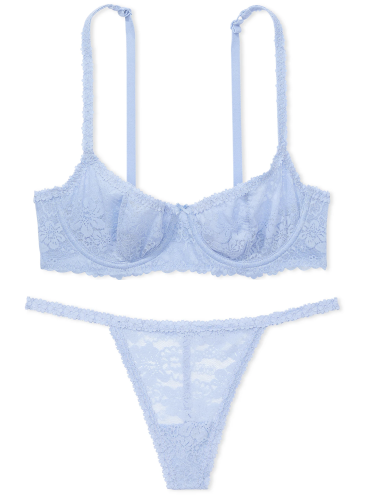 Комплект білизни Wink Unlined Balconette від Victoria's Secret PINK - Harbor Blue