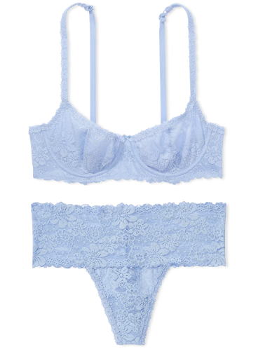 Комплект білизни Wink Unlined Balconette від Victoria's Secret PINK - Harbor Blue