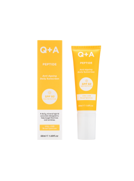 Фото Антивозрастной солнцезащитный крем для лица Q+A Peptide Anti-Ageing Daily Sunscreen 