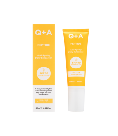 Антивіковий сонцезахисний крем для обличчя Q+A Peptide Anti-Ageing Daily Sunscreen