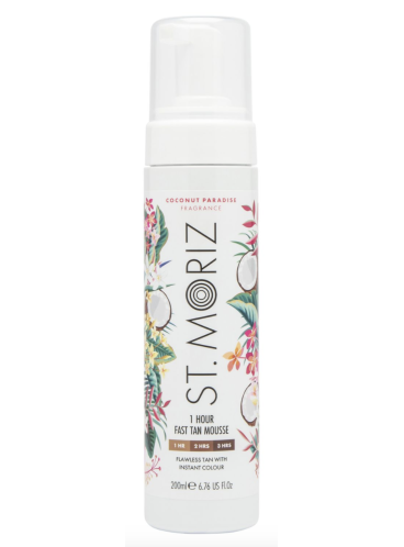 Автобронзат-мусс для экспресс загара St.Moriz Fast Tan Coconut Paradise