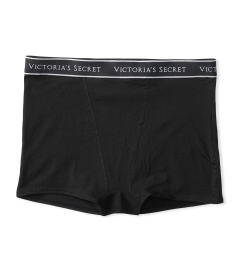 Хлопковые трусики-шортики от Victoria's Secret - Black