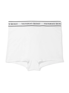 Фото Бавовняні трусики-шортики від Victoria's Secret - White