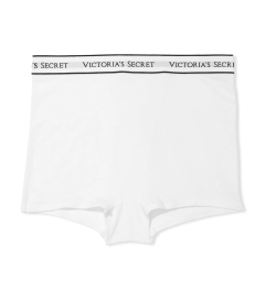 Хлопковые трусики-шортики от Victoria's Secret - White