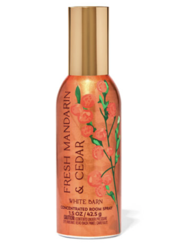 Фото Концентрований спрей для дому Bath and Body Works - Fresh Mandarin & Cedar