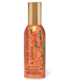 Концентрований спрей для дому Bath and Body Works - Fresh Mandarin & Cedar