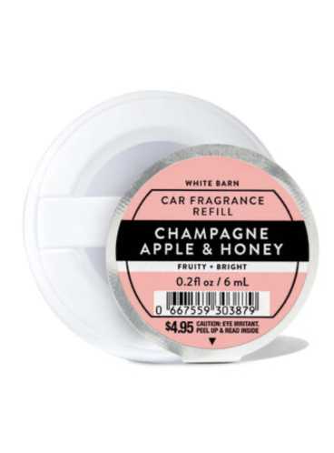 Ароматизатор для машини Champagne Apple & Honey від Bath and Body Works