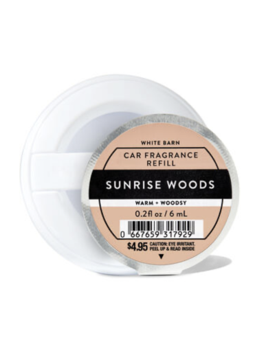 Ароматизатор для машини Sunrise Woods від Bath and Body Works