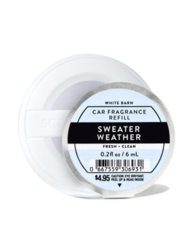 Докладніше про Ароматизатор для машини Sweater Weather від Bath and Body Works