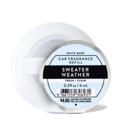 Ароматизатор для машини Sweater Weather від Bath and Body Works