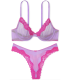 Мереживний комплект Unlined Demi від Victoria's Secret - Purple Paradise